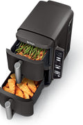 Ninja Air Fryer, 8 QT DoubleStack 2 - Basket, Space Saving Design, Feeds up to 6 People, 6 - in1 Air Fryer, Roast, Bake & More, Easy to Clean, Dishwasher Safe Parts, SL201C (Canadian Version) - with | Sold by Uncle Wiener's Wholesale