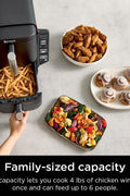 Ninja Air Fryer, 8 QT DoubleStack 2 - Basket, Space Saving Design, Feeds up to 6 People, 6 - in1 Air Fryer, Roast, Bake & More, Easy to Clean, Dishwasher Safe Parts, SL201C (Canadian Version) - with | Sold by Uncle Wiener's Wholesale