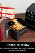 Ninja Air Fryer Pro XL, 6 - in - 1, 6.5 Litre, Maximum Crispness, Air Fry, Fry, Bake, Reheat, Dehydrate, Max Crisp Technology with 450F, Grey, AF181C - with | Sold by Uncle Wiener's Wholesale