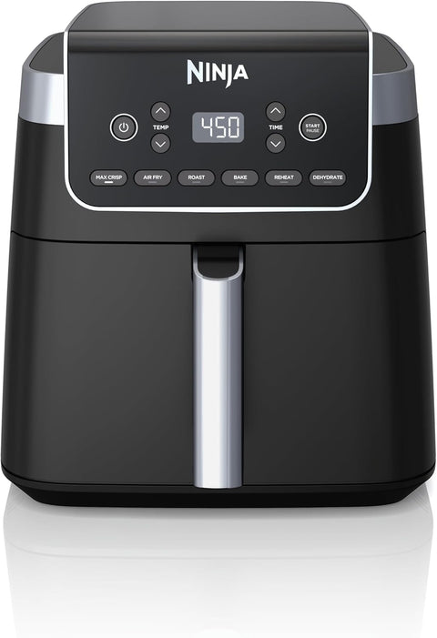 Ninja Air Fryer Pro XL, 6 - in - 1, 6.5 Litre, Maximum Crispness, Air Fry, Fry, Bake, Reheat, Dehydrate, Max Crisp Technology with 450F, Grey, AF181C - with | Sold by Uncle Wiener's Wholesale