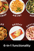 Ninja Air Fryer Pro XL, 6 - in - 1, 6.5 Litre, Maximum Crispness, Air Fry, Fry, Bake, Reheat, Dehydrate, Max Crisp Technology with 450F, Grey, AF181C - with | Sold by Uncle Wiener's Wholesale