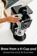 Ninja CFP300C DualBrew Pro Specialty Coffee System, Single - Serve, Pod, and 12 - Cup Drip Coffee Maker (Canadian Version) , Black, doesn’t have 1.7L Removable Water Reservoir. Used machine - with | Sold by Uncle Wiener's Wholesale
