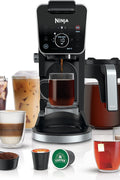 Ninja CFP300C DualBrew Pro Specialty Coffee System, Single - Serve, Pod, and 12 - Cup Drip Coffee Maker (Canadian Version) , Black, doesn’t have 1.7L Removable Water Reservoir. Used machine - with | Sold by Uncle Wiener's Wholesale
