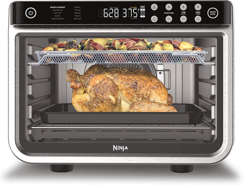 Ninja DT201C, Foodi 10 - in - 1 XL Pro Air Fry Oven, Stainless steel, 1800W (Canadian version) - with | Sold by Uncle Wiener's Wholesale