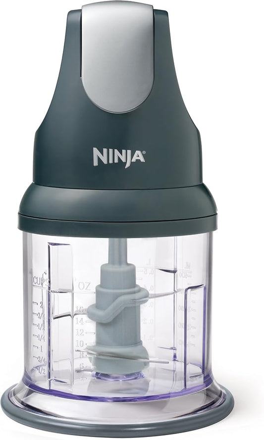 Ninja Express Chop NJ100C Electric Food Chopper – 200W, 16 oz Bowl, One-Touch Pulse, BPA-Free - Kitchen Appliances with | Sold by Uncle Wiener's Wholesale