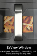 Ninja EzView Air Fryer Max XL, 5.5 - QT Capacity, 7 functions: Max Crisp, Air Roast, Bake, Reheat, Dehydrate, and more, up to 450°F, EzView Window, Grey, AF171C (Canadian Version) - with | Sold by Uncle Wiener's Wholesale
