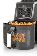 Ninja EzView Air Fryer Max XL, 5.5 - QT Capacity, 7 functions: Max Crisp, Air Roast, Bake, Reheat, Dehydrate, and more, up to 450°F, EzView Window, Grey, AF171C (Canadian Version) - with | Sold by Uncle Wiener's Wholesale