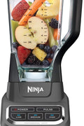 Ninja Professional Blender 1000W, Total Crushing Technology for Smoothies, Ice Crushing & Frozen Fruit, Full - Size Countertop Blender, 72 - oz. Pitcher, Black & Grey, BL610 - with | Sold by Uncle Wiener's Wholesale