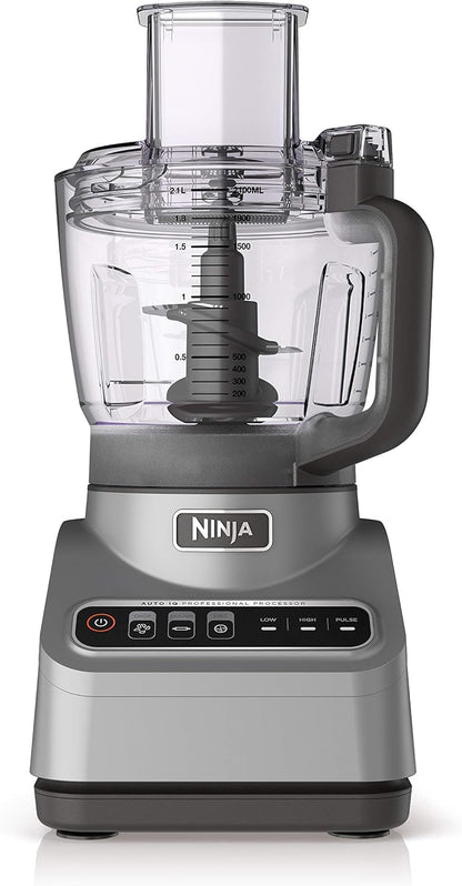 Ninja Professional Plus Food Processor 850 - Watts With Auto - iQ Preset Programs Chop Puree Dough Slice Shred With a 9 - Cup Capacity and a Silver Stainless Finish (BN600C) - Canadian Version, used item - with | Sold by Uncle Wiener's Wholesale