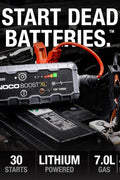 NOCO Boost GB50: 1500A UltraSafe Jump Starter – 12V Lithium Battery Booster Pack, Portable Jump Box, Power Bank & Jumper Cables - For 6.0L Gas and 3.0L Diesel Engines - with | Sold by Uncle Wiener's Wholesale