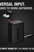 NOCO U65 65W Boost X USB - C Fast Charger for GBX45, GBX55, GBX75, and GBX155 UltraSafe Lithium Jump Starters, Plus MacBook, iPad, iPhone, Galaxy, Dell, Note, Pixel, Lenovo, HP, Switch, and More - with | Sold by Uncle Wiener's Wholesale