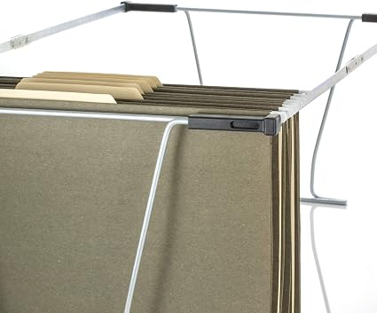 Officemate Universal Hanging File Frame – Adjustable Letter & Legal Size Steel File Folder Frame, 24"–27" - General Equipment with | Sold by Uncle Wiener's Wholesale