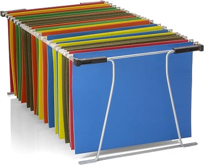 Officemate Universal Hanging File Frame – Adjustable Letter & Legal Size Steel File Folder Frame, 24"–27" - General Equipment with | Sold by Uncle Wiener's Wholesale