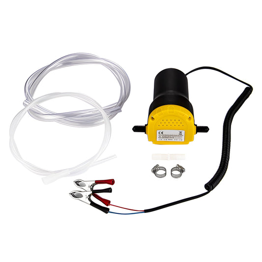 Oil & Diesel Fuel Extractor Pump – 12V DC Transfer Pump for Vehicles & Equipment | Model LG10098 - Tractor Attachments with | Sold by Uncle Wiener's Wholesale