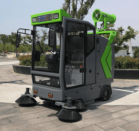 OKG DY - 2000D Electric Sweeper Industrial Electric Road Sweeper - with | Sold by Uncle Wiener's Wholesale