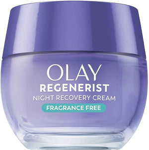 Olay Regenerist Night Recovery Cream Face Moisturizer – Fragrance Free Anti-Aging Night Cream, 50 mL
