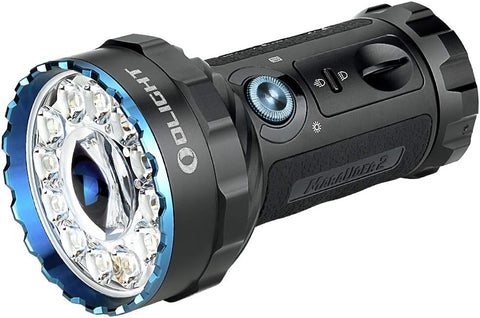 OLIGHT Marauder 2 Ultra Bright Rechargeable 14,000 - Lumen Flashlight – 800m Spotlight & 12 - LED Floodlight Combo - with | Sold by Uncle Wiener's Wholesale