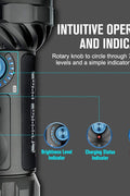 OLIGHT Marauder 2 Ultra Bright Rechargeable 14,000 - Lumen Flashlight – 800m Spotlight & 12 - LED Floodlight Combo - with | Sold by Uncle Wiener's Wholesale