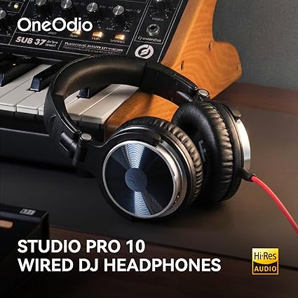 OneOdio Pro 10 Wired Studio Headphones – 50mm Over-Ear DJ Monitor Headphones with 3.5mm & 6.35mm Detachable Cables - Electronics with | Sold by Uncle Wiener's Wholesale