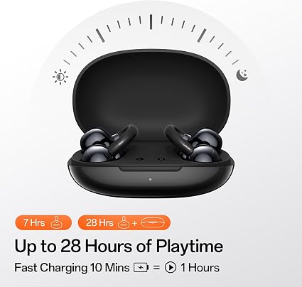 OpenRock E Open-Ear Clip-On Wireless Earbuds – Bluetooth 6.0, Lightweight 4g Earbuds, 28-Hour Battery Life, IPX4 Water Resistance - Electronics with | Sold by Uncle Wiener's Wholesale