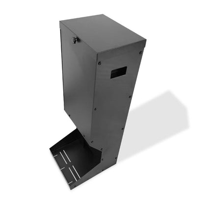 Outdoor Deer Feeder – Powder - Coated Carbon Steel Wildlife & Hunting Bait Feeder 30″ Tall PMDB002 - with | Sold by Uncle Wiener's Wholesale