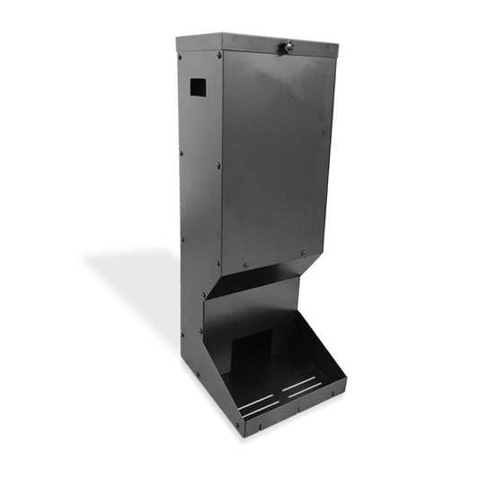 Outdoor Deer Feeder – Powder - Coated Carbon Steel Wildlife & Hunting Bait Feeder 30″ Tall PMDB002 - with | Sold by Uncle Wiener's Wholesale