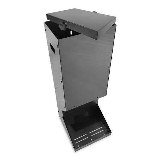 Outdoor Deer Feeder – Powder - Coated Carbon Steel Wildlife & Hunting Bait Feeder 30″ Tall PMDB002 - with | Sold by Uncle Wiener's Wholesale