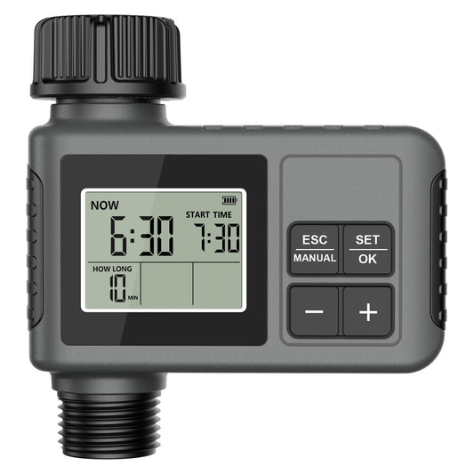 Outdoor Garden Hose Faucet Timer Programmable Sprinkler with Rain Delay Manual Auto Irrigation Yard Lawn – SGW01 - with | Sold by Uncle Wiener's Wholesale