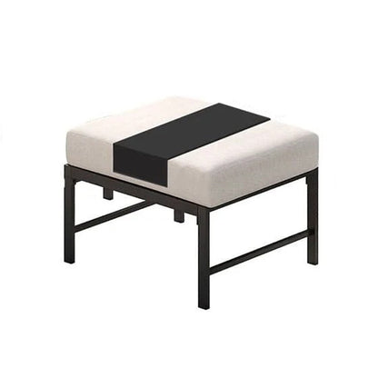 Outdoor Patio Sofa Set Steel Frame Olefin Cushions Modular Seating 4AS25257 Series - with Ottoman | Sold by Uncle Wiener's Wholesale