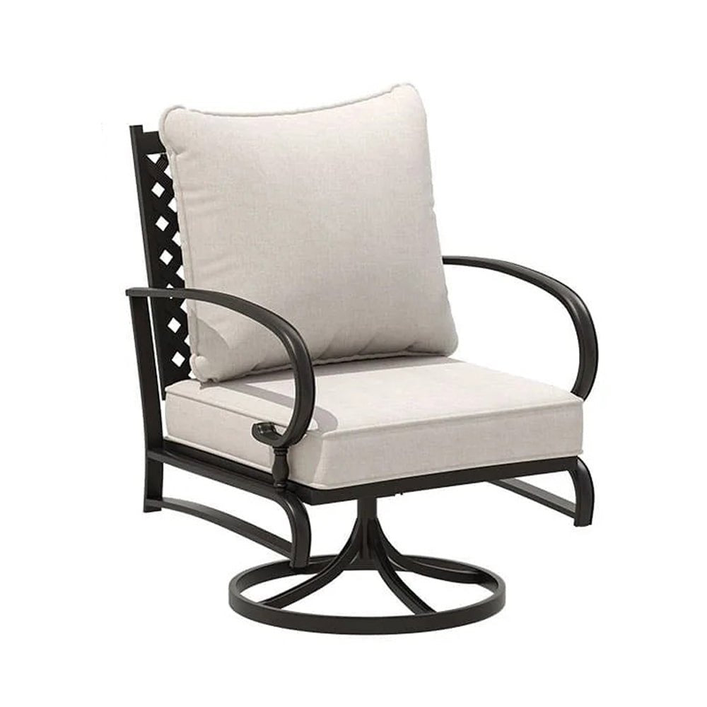 Outdoor Patio Sofa Set Steel Frame Olefin Cushions Modular Seating 4AS25257 Series - with Coffee Table | Sold by Uncle Wiener's Wholesale
