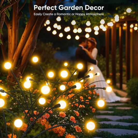 Outdoor Solar Garden Lights 32 LED Waterproof Landscape Lights 4 Pack SOL32L - with | Sold by Uncle Wiener's Wholesale