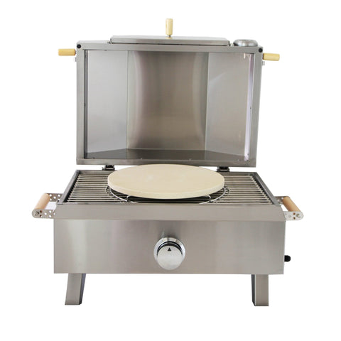 Outdoor Wood & Gas Pizza Ovens – Stainless Steel, Wood - Fired & Dual Fuel Models - with STAINLESS STEEL OUTDOOR PIZZA OVEN | Sold by Uncle Wiener's Wholesale