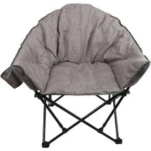 Ozark Trail Club Chair Grey – Padded Folding Camping Chair with Cup Holder - Camping Gear with | Sold by Uncle Wiener's Wholesale