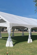 PAGODA & MARQUEE PREMIUM PVC COMMERCIAL - GRADE HEAVY - DUTY PARTY TENT – EVENT, WEDDING, OUTDOOR SHELTER - with 20X60 FT PVC CLEAR COMMERCIAL GRADE PARTY TENT | Sold by Uncle Wiener's Wholesale