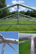 PAGODA & MARQUEE PREMIUM PVC COMMERCIAL - GRADE HEAVY - DUTY PARTY TENT – EVENT, WEDDING, OUTDOOR SHELTER - with 20X40 Marquee Party Tent Commercial Grade | Sold by Uncle Wiener's Wholesale