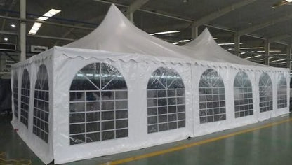PAGODA & MARQUEE PREMIUM PVC COMMERCIAL - GRADE HEAVY - DUTY PARTY TENT – EVENT, WEDDING, OUTDOOR SHELTER - with 20X40 Pagoda Party Tent Commercial Grade | Sold by Uncle Wiener's Wholesale