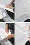PAGODA & MARQUEE PREMIUM PVC COMMERCIAL - GRADE HEAVY - DUTY PARTY TENT – EVENT, WEDDING, OUTDOOR SHELTER - with 20X60 FT PVC CLEAR COMMERCIAL GRADE PARTY TENT | Sold by Uncle Wiener's Wholesale