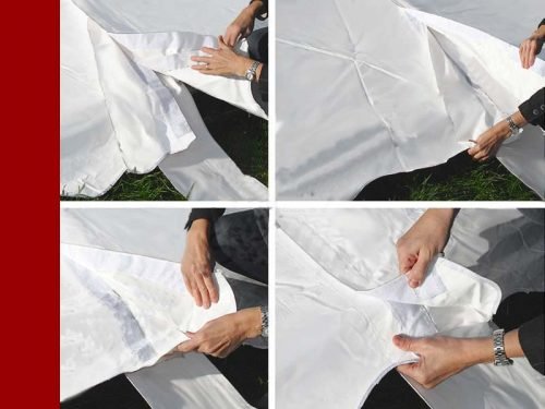 PAGODA & MARQUEE PREMIUM PVC COMMERCIAL - GRADE HEAVY - DUTY PARTY TENT – EVENT, WEDDING, OUTDOOR SHELTER - with 20X60 FT PVC CLEAR COMMERCIAL GRADE PARTY TENT | Sold by Uncle Wiener's Wholesale