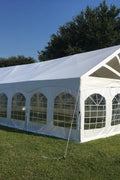 PAGODA & MARQUEE PREMIUM PVC COMMERCIAL - GRADE HEAVY - DUTY PARTY TENT – EVENT, WEDDING, OUTDOOR SHELTER - with 20X60 FT PVC CLEAR COMMERCIAL GRADE PARTY TENT | Sold by Uncle Wiener's Wholesale