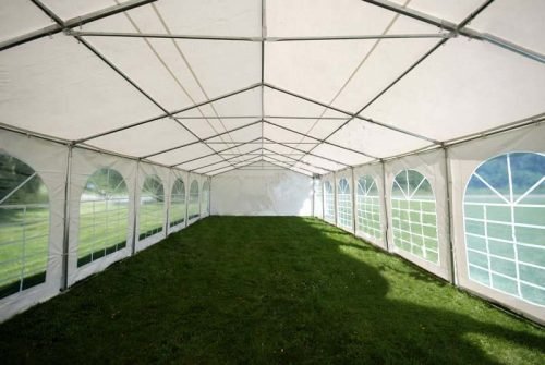 PAGODA & MARQUEE PREMIUM PVC COMMERCIAL - GRADE HEAVY - DUTY PARTY TENT – EVENT, WEDDING, OUTDOOR SHELTER - with 20X40 Marquee Party Tent Commercial Grade | Sold by Uncle Wiener's Wholesale
