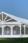 PAGODA & MARQUEE PREMIUM PVC COMMERCIAL - GRADE HEAVY - DUTY PARTY TENT – EVENT, WEDDING, OUTDOOR SHELTER - with 20X60 FT PVC CLEAR COMMERCIAL GRADE PARTY TENT | Sold by Uncle Wiener's Wholesale