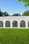 PAGODA & MARQUEE PREMIUM PVC COMMERCIAL - GRADE HEAVY - DUTY PARTY TENT – EVENT, WEDDING, OUTDOOR SHELTER - with 20X60 FT PVC CLEAR COMMERCIAL GRADE PARTY TENT | Sold by Uncle Wiener's Wholesale