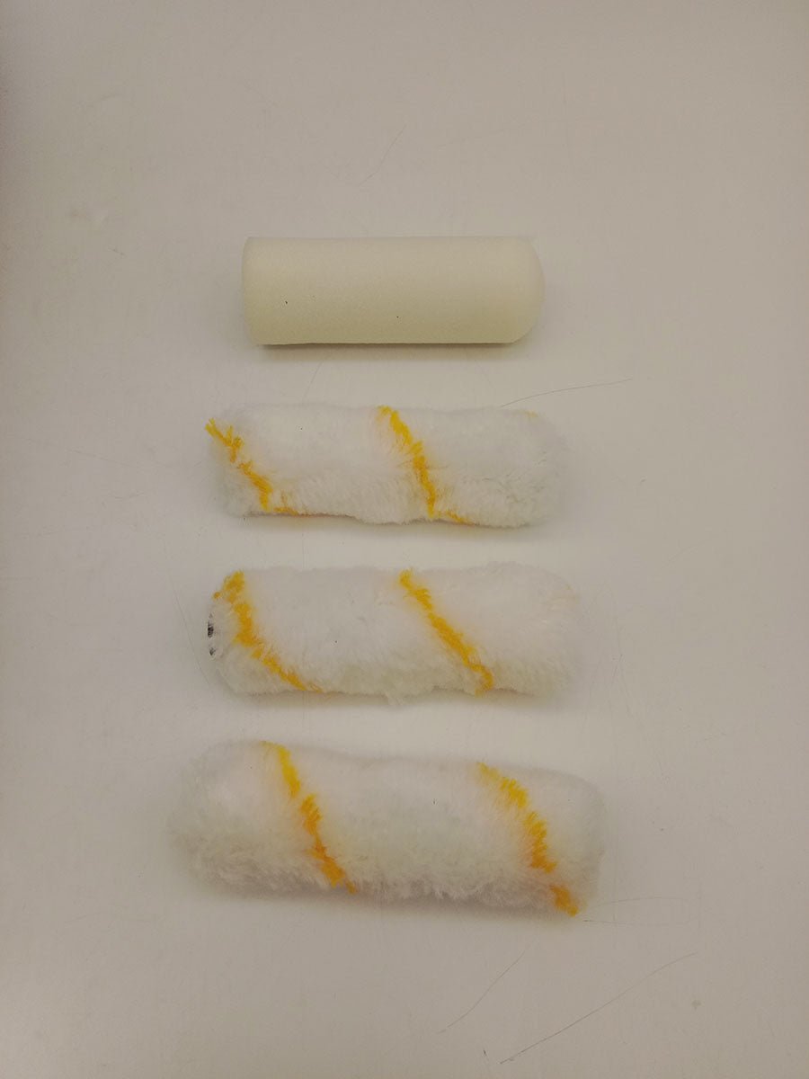 Paint Roller Set 9" & 4" Roller Covers Brush Tray Drop Sheet Painting Kit T1001 - with | Sold by Uncle Wiener's Wholesale