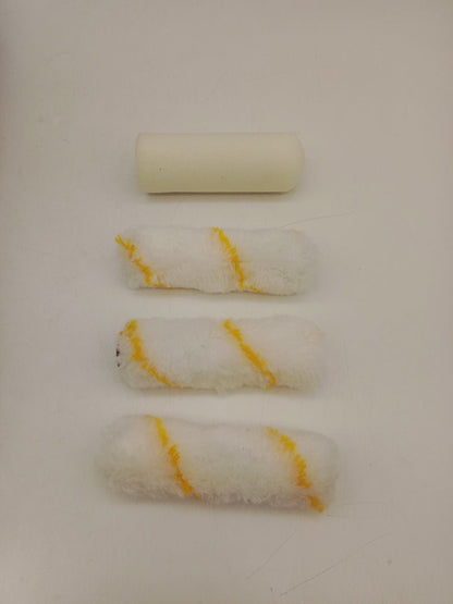 Paint Roller Set 9" & 4" Roller Covers Brush Tray Drop Sheet Painting Kit T1001 - with | Sold by Uncle Wiener's Wholesale