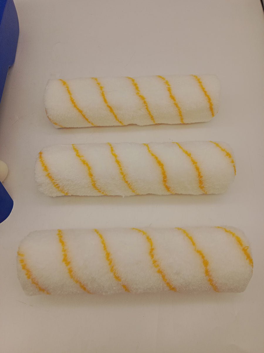 Paint Roller Set 9" & 4" Roller Covers Brush Tray Drop Sheet Painting Kit T1001 - with | Sold by Uncle Wiener's Wholesale