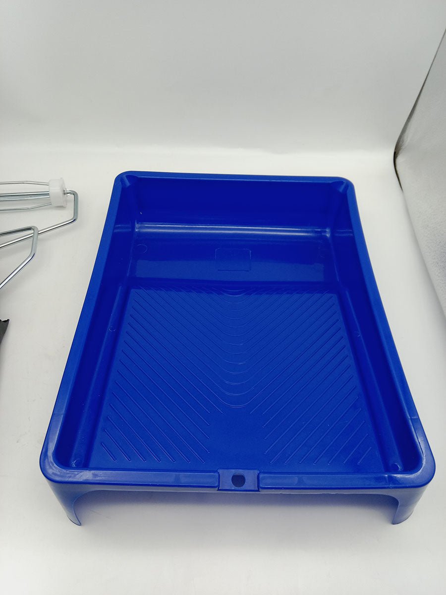 Paint Roller Set 9" & 4" Roller Covers Brush Tray Drop Sheet Painting Kit T1001 - with | Sold by Uncle Wiener's Wholesale