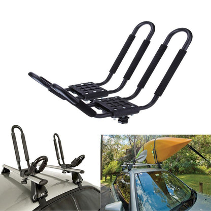 Pairs Canoe Boat Kayak Roof Rack for SUV Car Truck Top Mount Carrier J Cross Bar LYA011 - with | Sold by Uncle Wiener's Wholesale