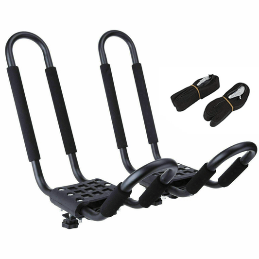 Pairs Canoe Boat Kayak Roof Rack for SUV Car Truck Top Mount Carrier J Cross Bar LYA011 - with | Sold by Uncle Wiener's Wholesale