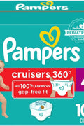 Pampers Cruisers 360° Fit Pull on diapers, size 4, 108 count, Disposable Diapers with Stretchy Waistband - with | Sold by Uncle Wiener's Wholesale