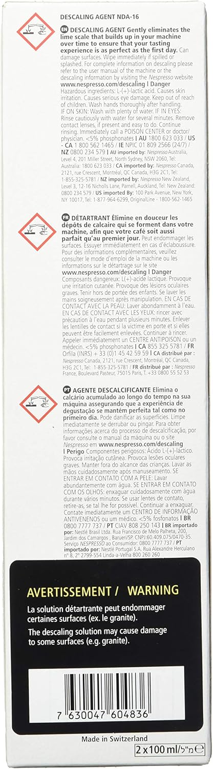 Parkway Distributors Descaling Solution, Fits all Models, 2 Packets - with | Sold by Uncle Wiener's Wholesale